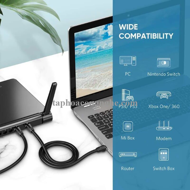 Ugreen 70330 3M cáp mạng cat8 24AWG Class S/FTP 2000Mhz NW121 30070330